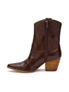 Bambi Western Boot in Brown - Stitch And Feather
