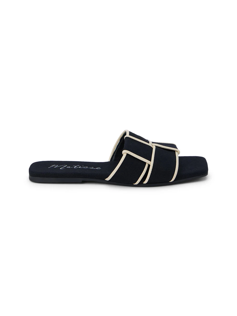 Biscayne Woven Sandal - Stitch And Feather