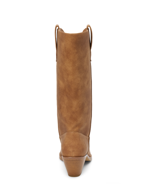 Bodhi Distressed Boot in Saddle - Stitch And Feather