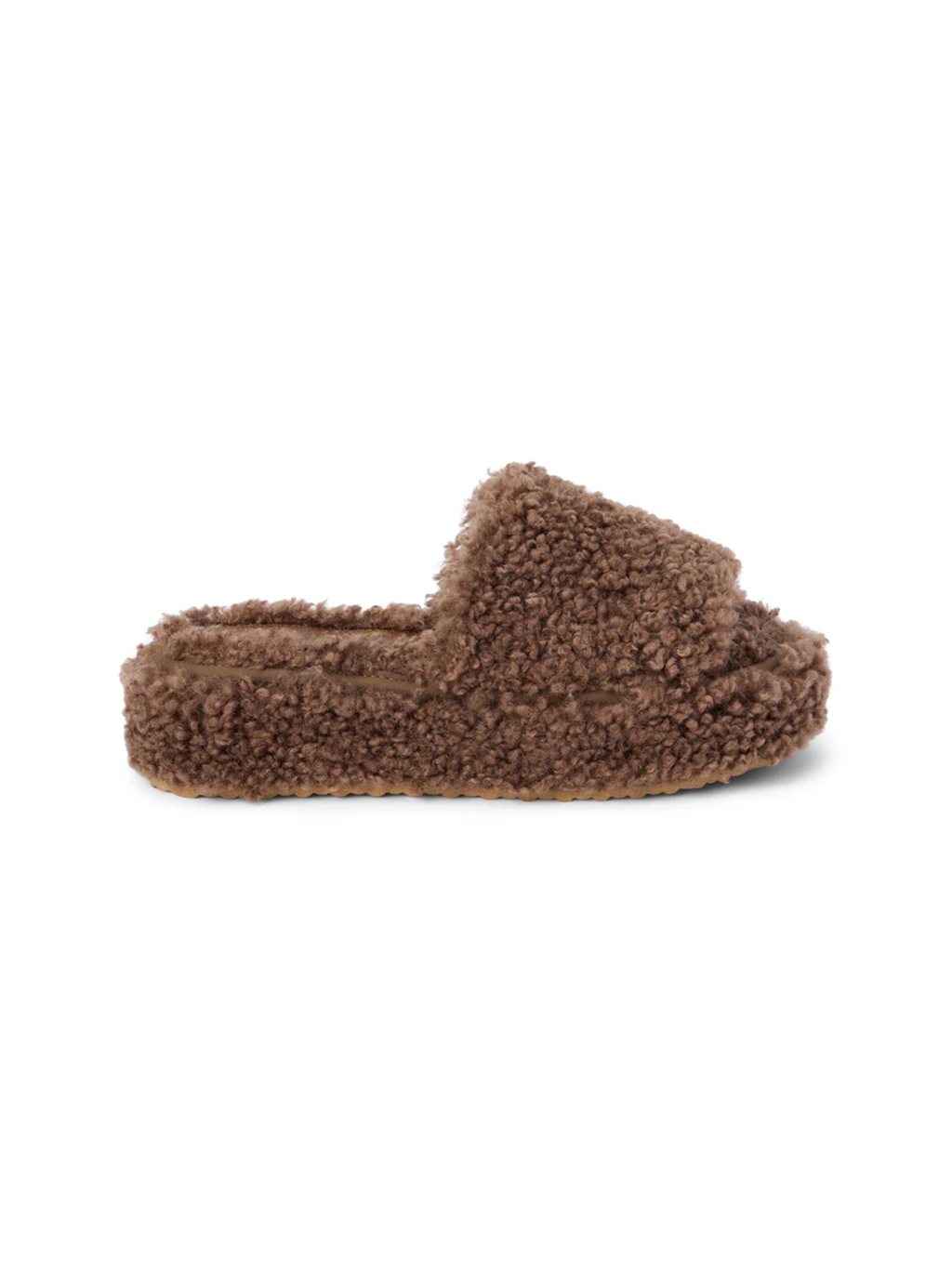 Frost Lounge Sandal in Brown - Stitch And Feather