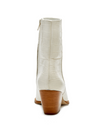 Caty Boot in Bone Croc - Stitch And Feather