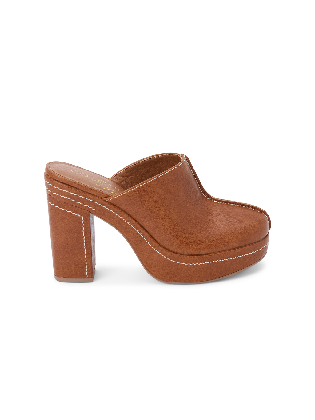 Krista Clog in Tan - Stitch And Feather