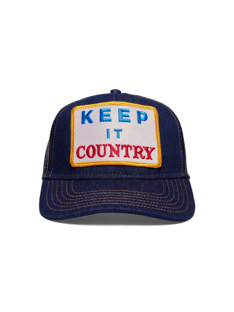 Keep It Country Trucker Hat - Stitch And Feather