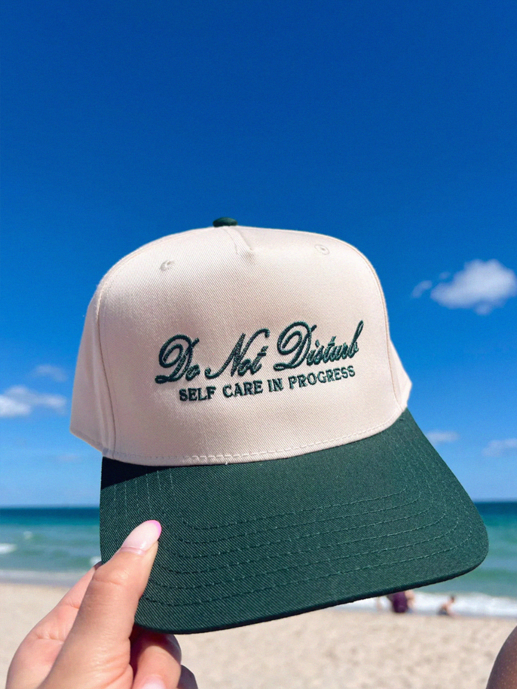 Do Not Disturb Vintage Trucker Hat - Stitch And Feather