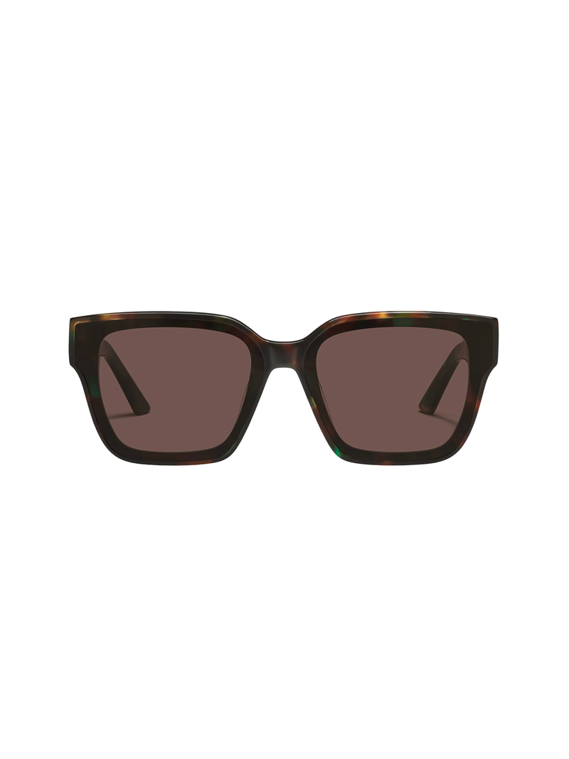 Drive In Sunnies in Grn Tort/Brn - Stitch And Feather