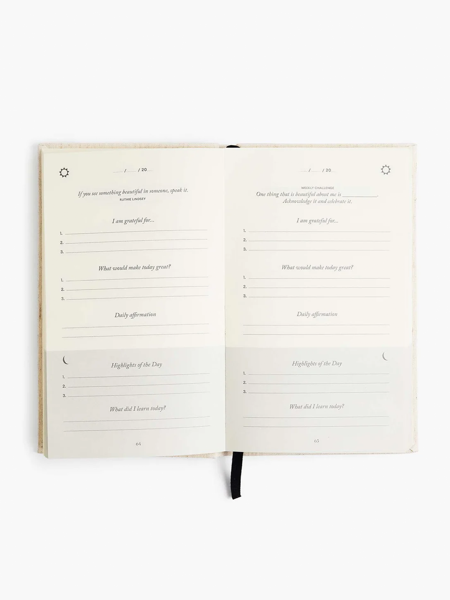 The Five Minute Journal – Stitch And Feather