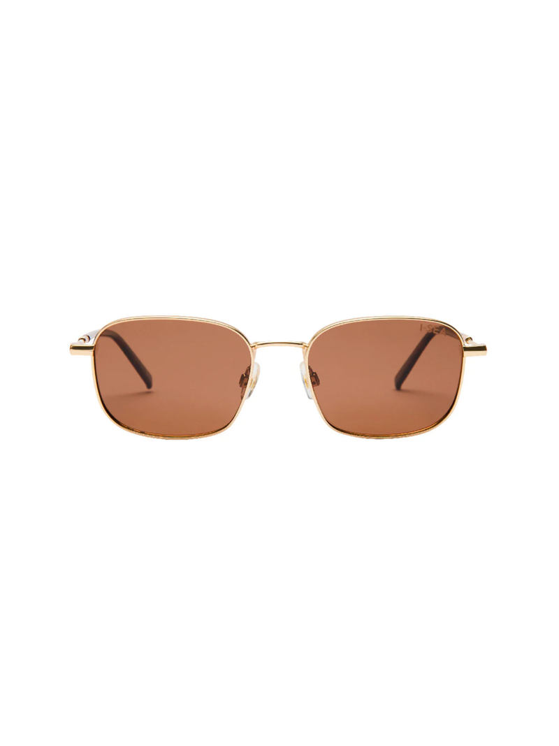 Quinn Sunnies in Gold/Brown - Stitch And Feather