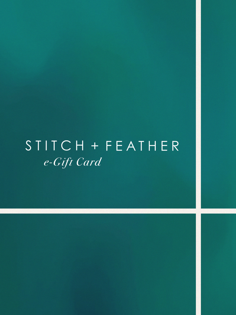 (Online Only) E-Gift Card - Stitch And Feather