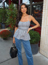 Bridgette Gingham Top