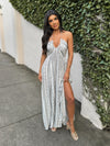 Moon River Stripe Maxi Dress - Stitch And Feather