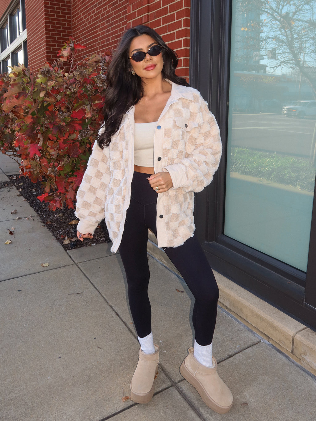 Sugar Cookie Sherpa Jacket