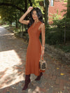 Gaia Knit Midi Dress - Stitch And Feather