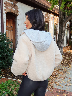 Brooklyn Sherpa Jacket - Stitch And Feather