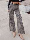 Safari Chic Leopard Pants - Stitch And Feather