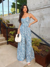 Aurelia Wide Leg Jumpsuit - Stitch And Feather
