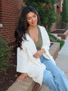 Gemini Soft Knit Cardigan in Ivory - Stitch And Feather