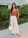 Slow Burn Striped Pants - Stitch And Feather
