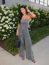 Take it Easy Denim Jumpsuit - Stitch And Feather