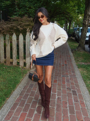 Olivia Oversized Knit Sweater