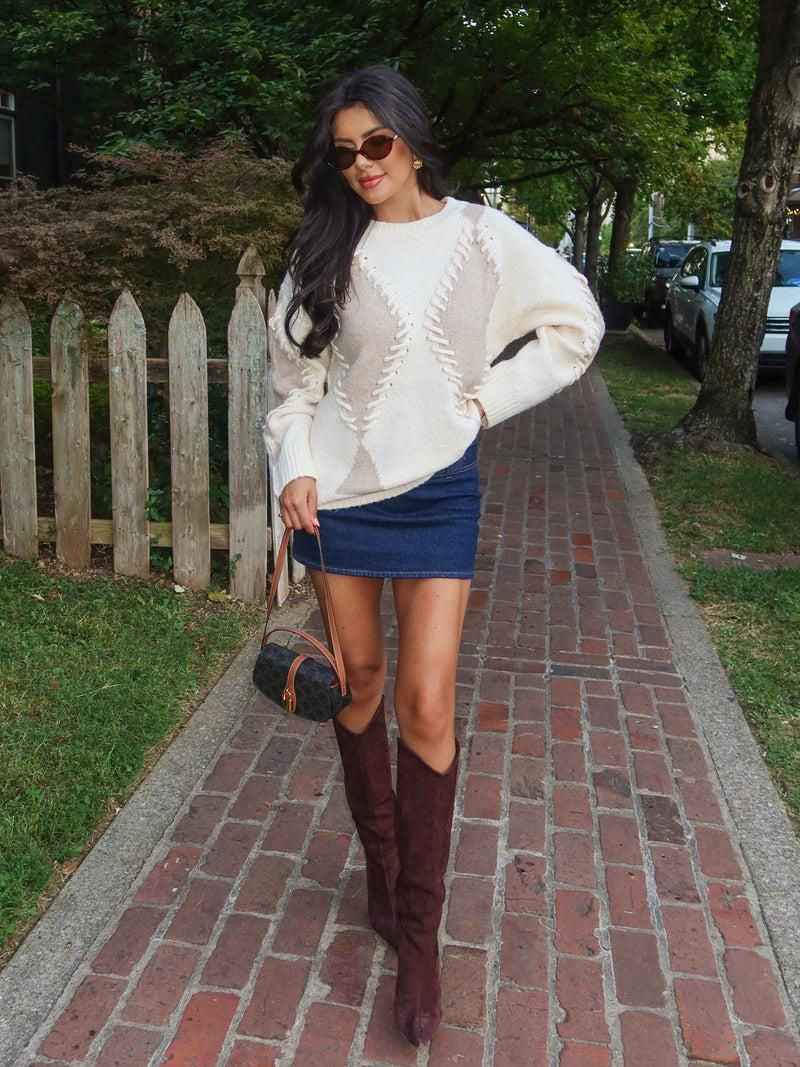 Olivia Oversized Knit Sweater