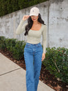 Always Yours Top in Olive