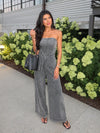 Take it Easy Denim Jumpsuit - Stitch And Feather