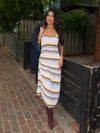 Luca Stripe Knit Maxi Dress