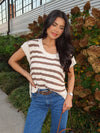 Holloway Striped Knit Top