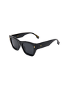 Ivy Sunnies in Black/Smoke - Stitch And Feather