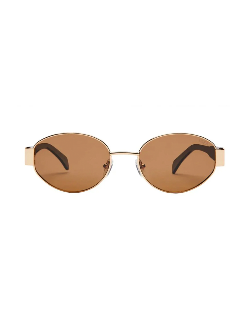 Lennox Sunnies in Gold/Brown - Stitch And Feather