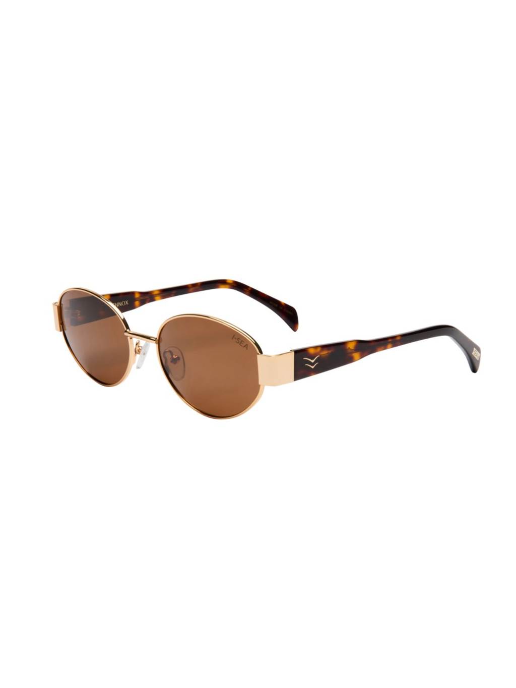 Lennox Sunnies in Gold/Brown - Stitch And Feather