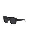 Paige Sunnies in Black/Smoke - Stitch And Feather