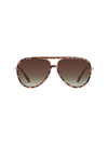 High Profile Sunnies in Brn/Tort - Stitch And Feather