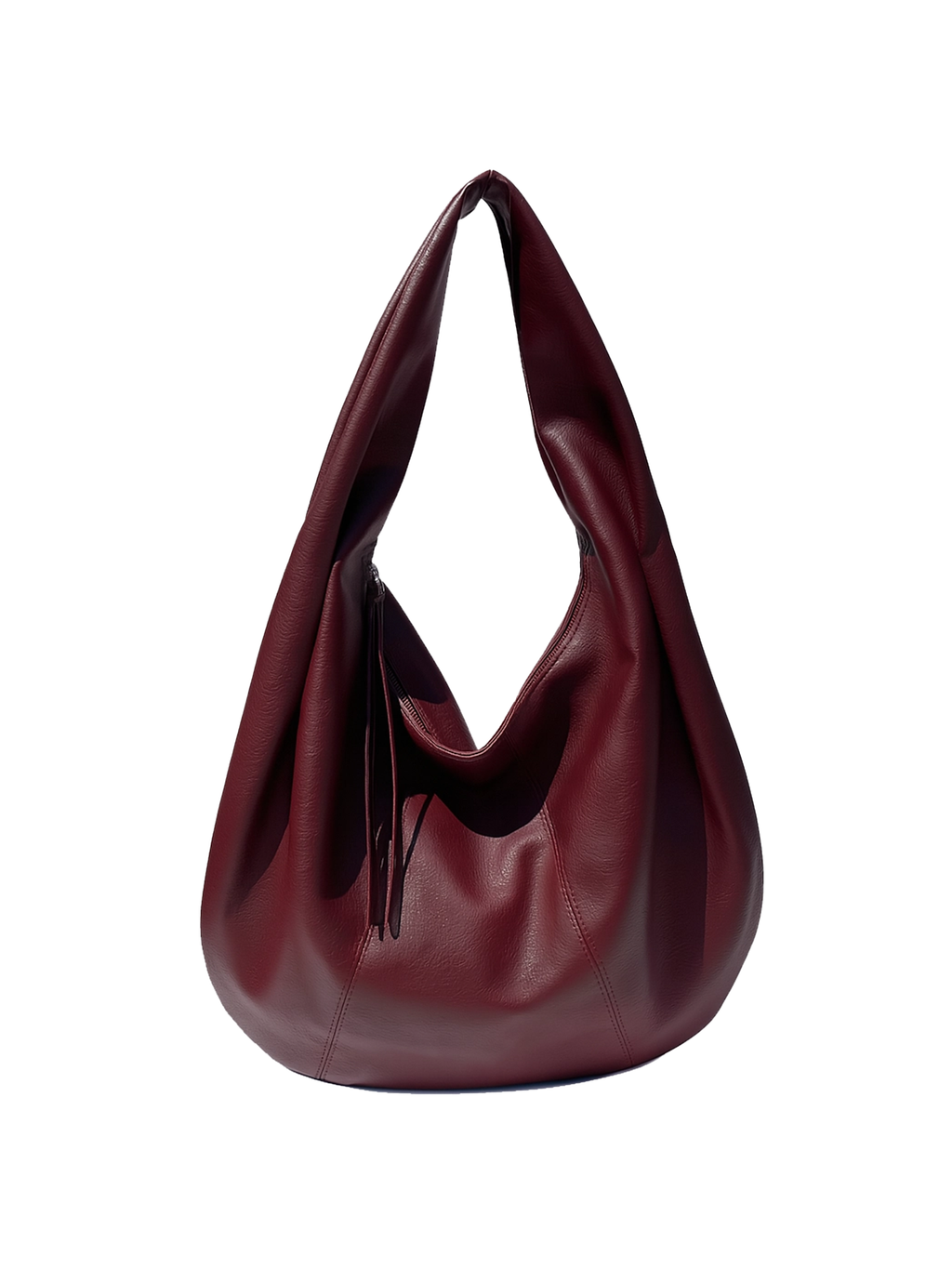 Josie Hobo Bag in Wine