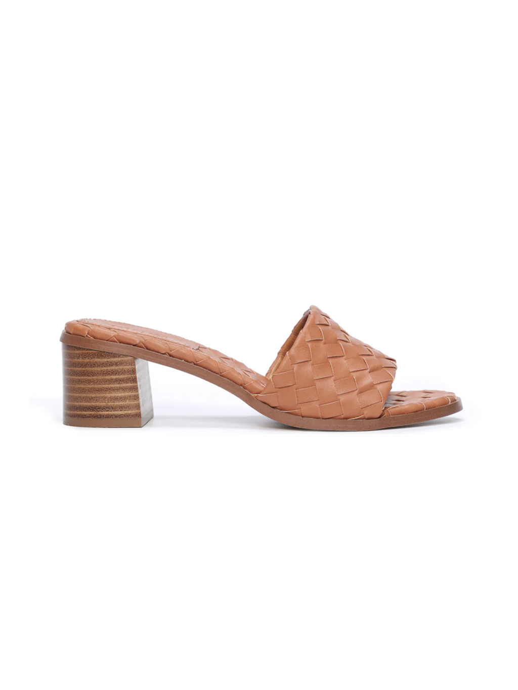 Riley Woven Sandal in Camel - Stitch And Feather