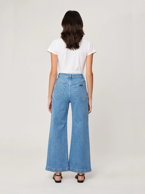 Sailor Jeans in Lily Blue - Stitch And Feather