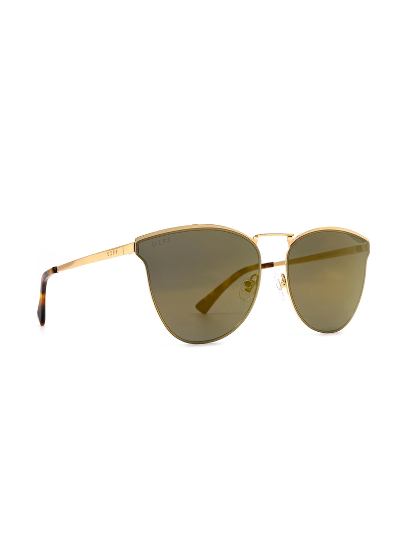 Sadie Sunnies in Gold/ Brown - Stitch And Feather
