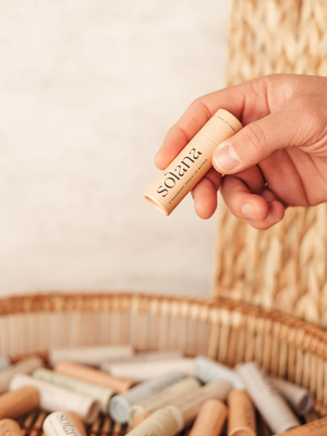 Lip Balm in Strawberry/Peach - Stitch And Feather