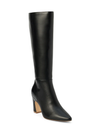 Willow Knee High Boot in Black - Stitch And Feather