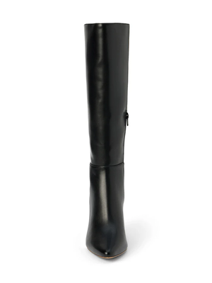 Willow Knee High Boot in Black - Stitch And Feather