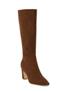 Willow Knee High Boot in Brown - Stitch And Feather