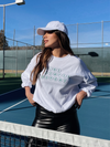 Diet Starts Monday Top in White - Final Sale - Stitch And Feather