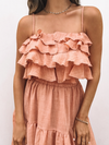 Delilah Ruffle Crop Top - Final Sale - Stitch And Feather