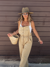 Sand Storm Utility Overalls - Stitch And Feather