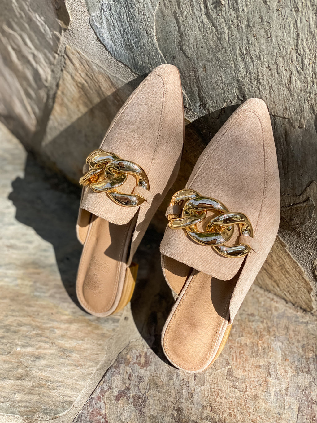Gem Loafers in Taupe - Final Sale - Stitch And Feather