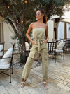 Claudia Cargo Jumpsuit - Stitch And Feather